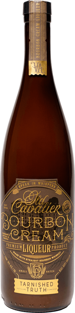 Bottle of Old Cavalier Bourbon Cream 